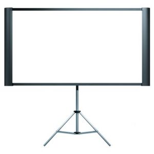 80inch-projection-screen 80″ Self Standing Projection Screen Hire - Dj4You