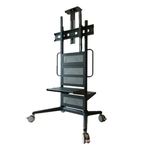 Moaavs1002 1 Background Removed - AVS SAVC3780B TV Cart on Wheels