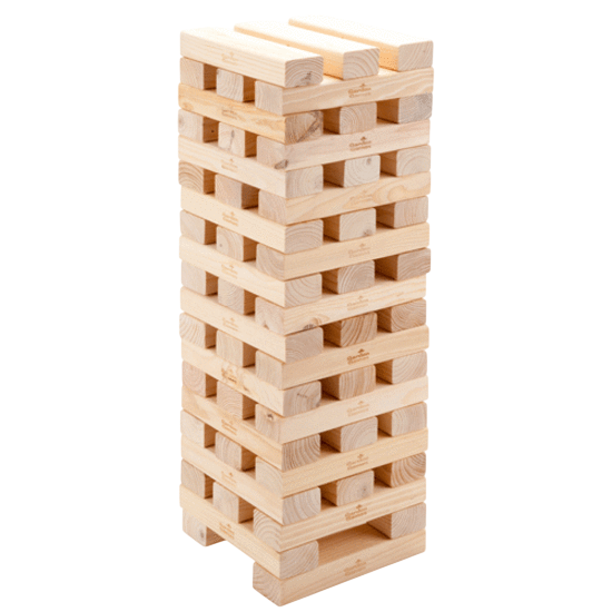 Lawn Games Jenga - Lawn Games & Outdoor Activities Hire